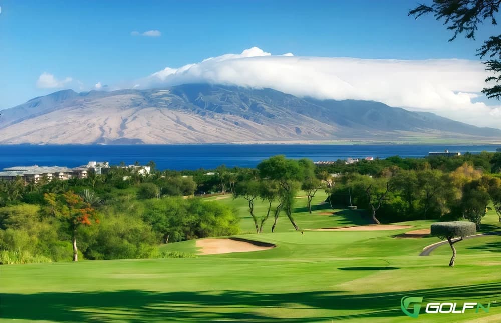 Wailea Old Blue - Wailea Golf Club in Kihei, Hawaii — resort, 36-hole golf course, designed by Jack Snyder (1972)