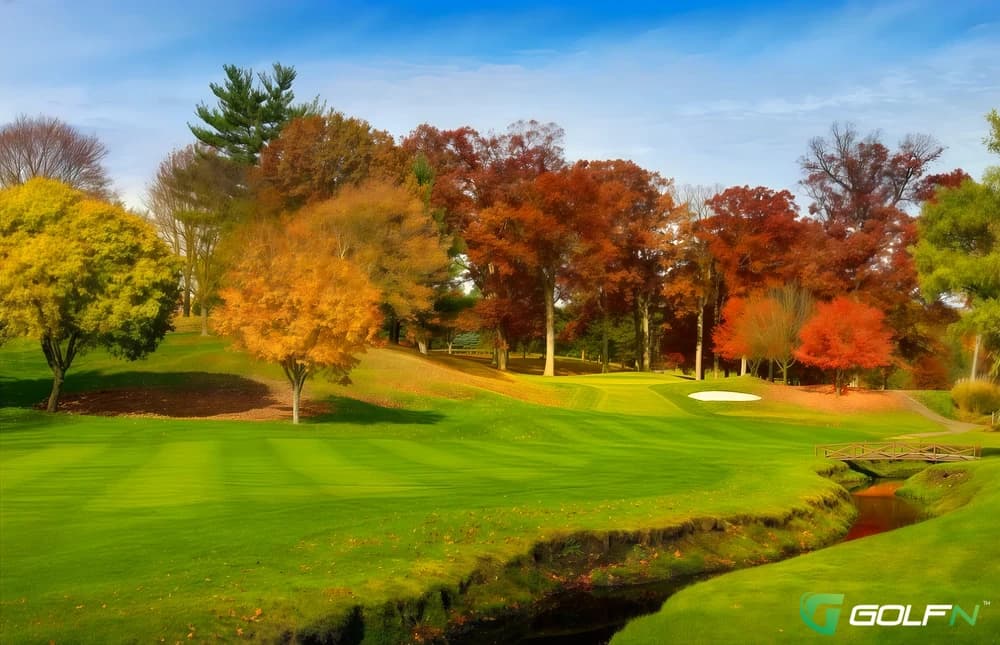 Shady Hollow Country Club in Massillon, Ohio — private, 18-hole golf course, designed by William F. Mitchell (1950)