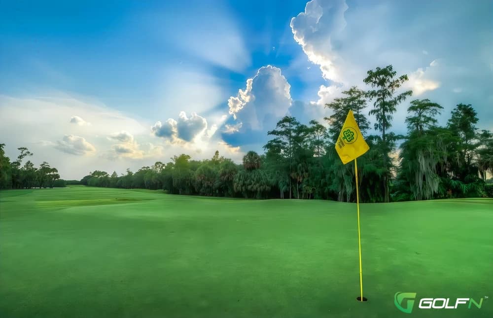 Banyan Golf Club in West Palm Beach, Florida — private, 18-hole golf course, designed by Joe Lee (1973)